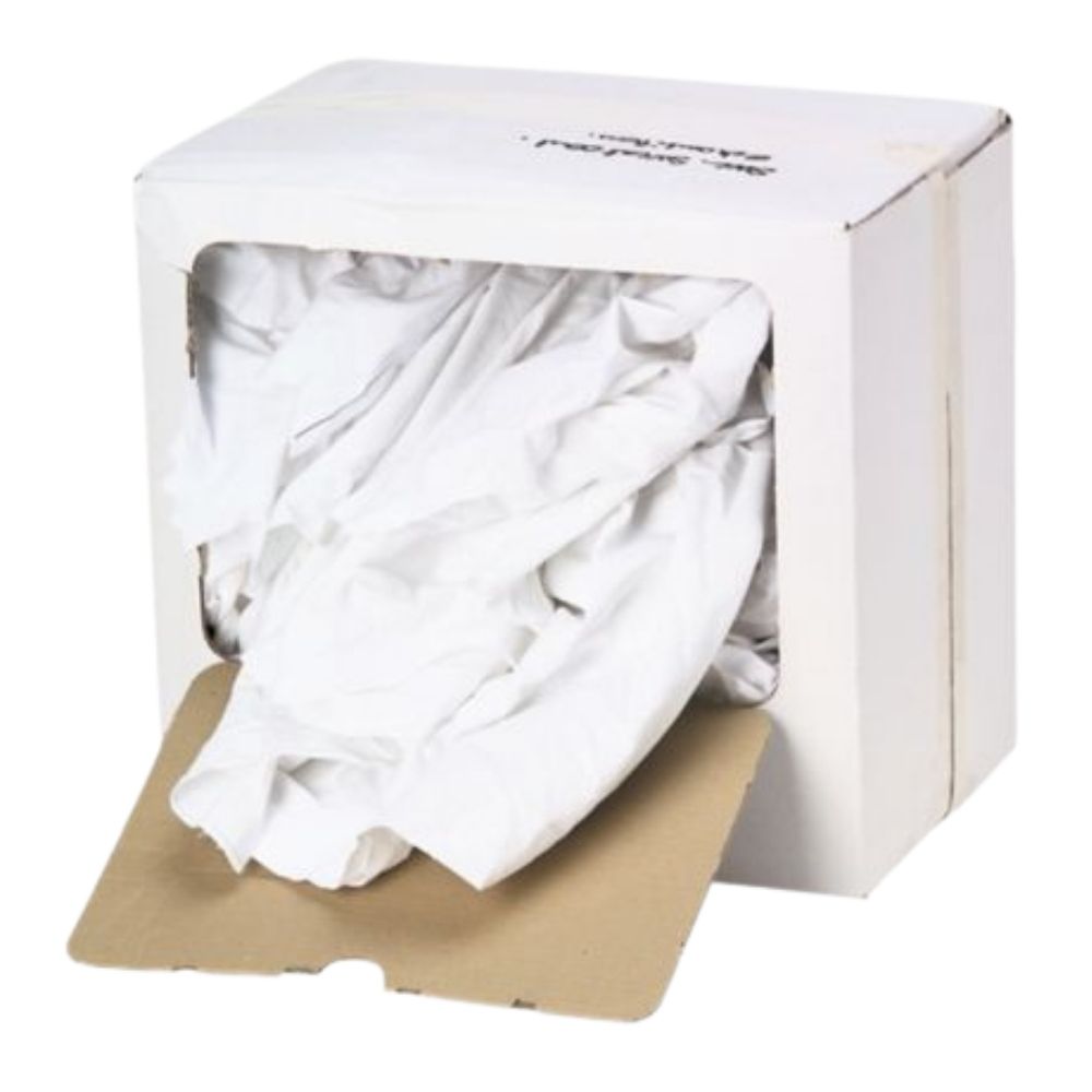 StainPro™ - Chiffons blancs pour peintre – boîte de 4 lb (1,8 kg