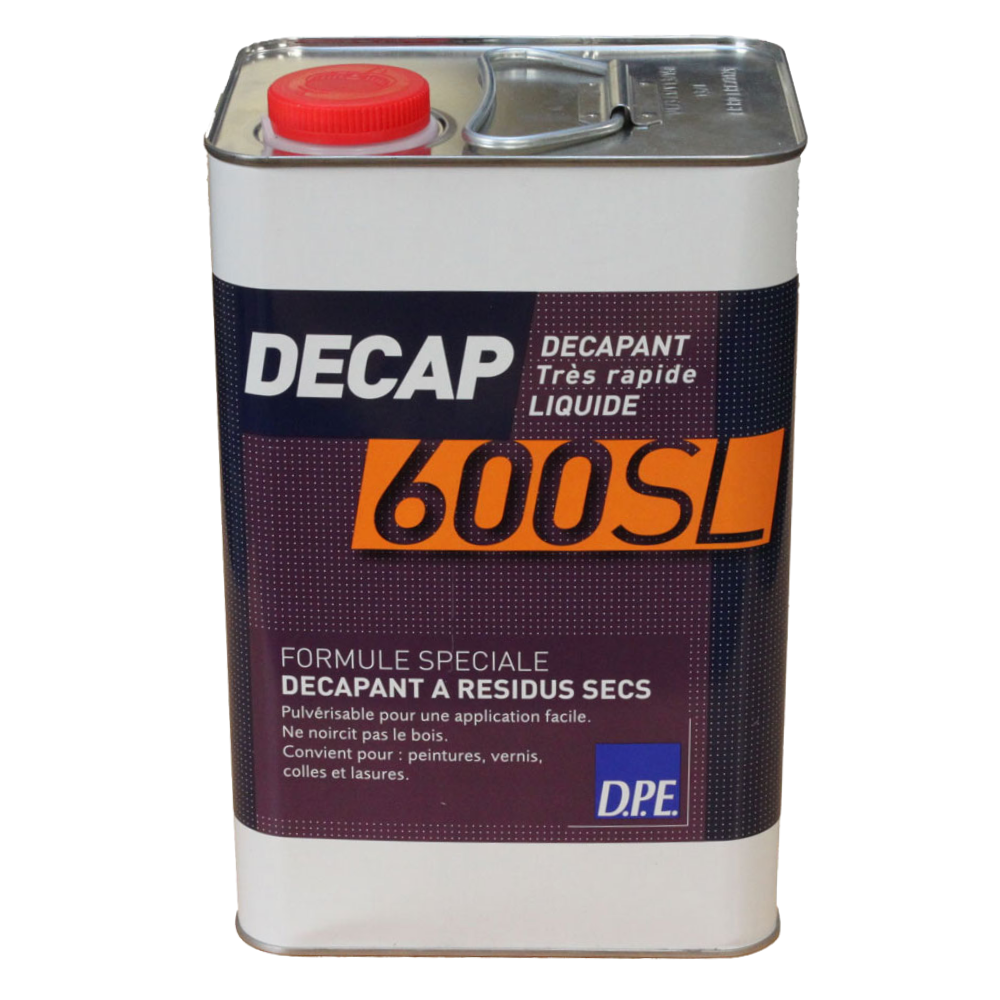 Décapant liquide très rapide et sans rinçage : DECAP 600 SL (1 L)