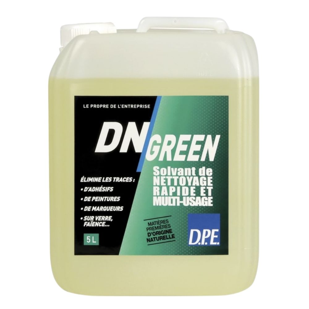 Solvant bio de nettoyage multi-usage : DN Green (0.5 et 5L)