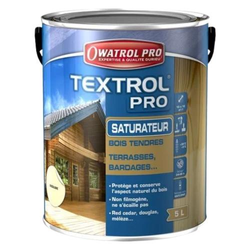 Saturateur Textrol Pro incolore pour terrasses et bardages : Owatrol Pro