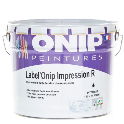 Sous-couche de peinture acrylique, Label'Onip Impression