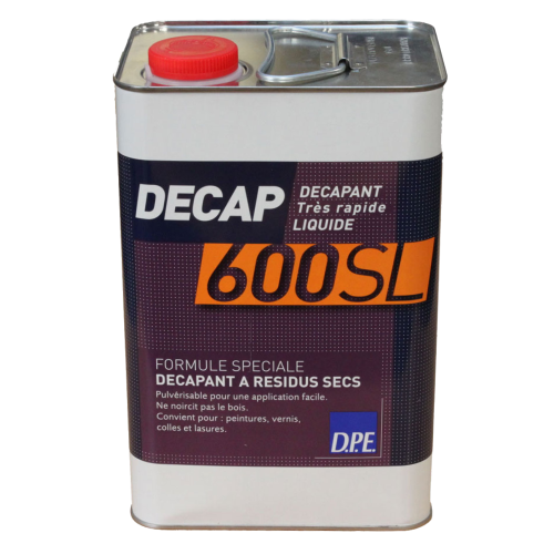 Décapant liquide très rapide et sans rinçage : DECAP 600 SL (1 et 5L)